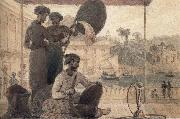 William Daniell A Rich Mohammedan China oil painting reproduction
